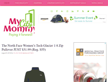 Tablet Screenshot of mycitymommy.com